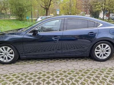 Second-hand Mazda 6 Sports-Line 184 CP (135 kW) 2019 Albastru Berlinǎ