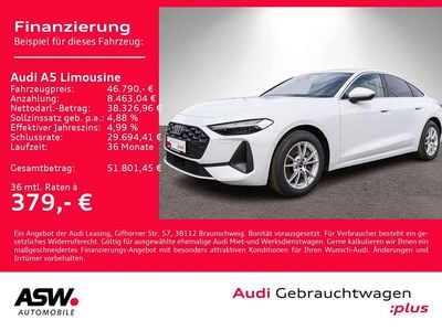 Usata Audi A5 Ambiente 204 CV (150 kW) 2025 Bianco Berlina