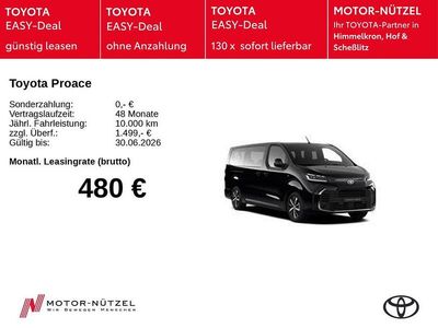 Nuova Toyota Proace Verso 150 CV (110 kW) 2026 Nero Station wagon