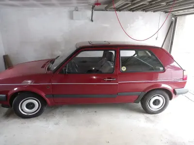 Gebraucht VW Golf II 54 PS (39 kW) 1988 Rot Kleinwagen