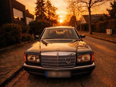 Gebraucht Mercedes S260 SE 1989 Schwarz Limousine