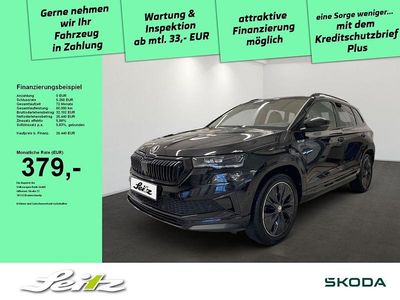 Gebraucht Skoda Karoq SportLine 150 PS (110 kW) 2022 Schwarz SUV