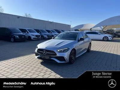 Używany Mercedes C300e Premium 197 KM (144 kW) 2024 Srebrny Sedan/Limuzyna