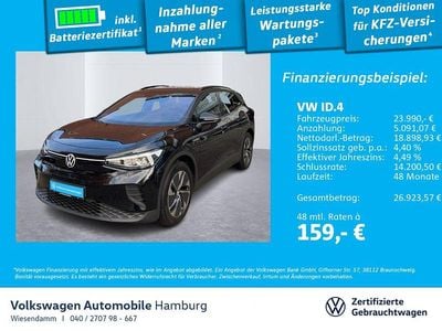 Usata VW ID.4 Pure 125 kW (170 CV) 2022 Nero SUV