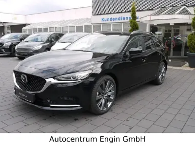 Gebraucht Mazda 6 Sports-Line 194 PS (142 kW) 2022 Schwarz Kombi