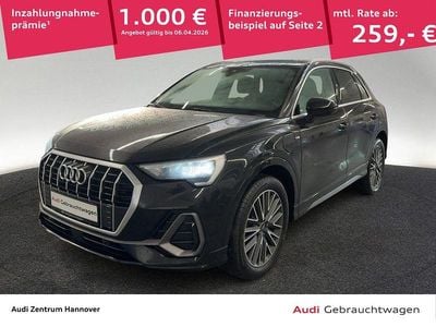 Gebraucht Audi Q3 S-Line 245 PS (180 kW) 2022 0e mythosschwarz metallic (metallic) SUV