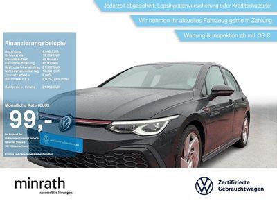 Grau Gebraucht 2022 VW Golf GTI Limousine | 21.959 € (Superpreis)
