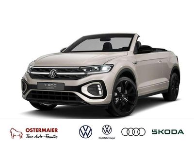 Neu VW T-Roc Cabriolet R-line 150 PS (110 kW) 2025 Schwarz Cabrio
