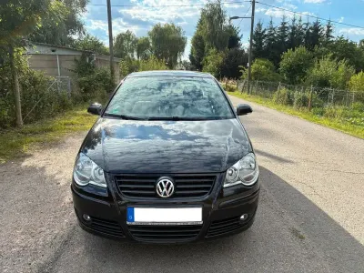 Gebraucht VW Polo 69 PS (50 kW) 2008 Schwarz Kleinwagen