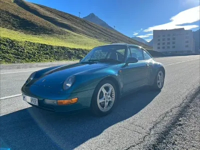 Second-hand Porsche 911 286 CP (210 kW) 1996 Albastru Cabrio
