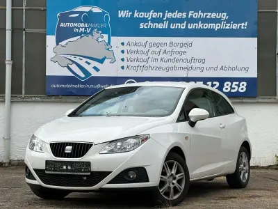 Gebraucht Seat Ibiza Style 69 PS (50 kW) 2009 Weiß Kleinwagen