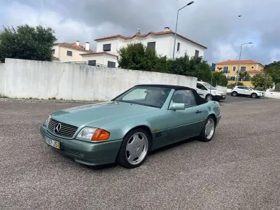 Gebraucht Mercedes SL500 326 PS (239 kW) 1992 Grün Cabrio