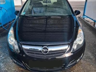 Gebraucht Opel Corsa 90 PS (66 kW) 2010 Schwarz Kleinwagen