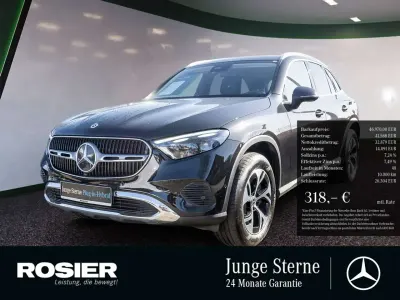 Gebraucht Mercedes GLC300e 333 PS (244 kW) 2023 Schwarz / obsidianschwarz SUV