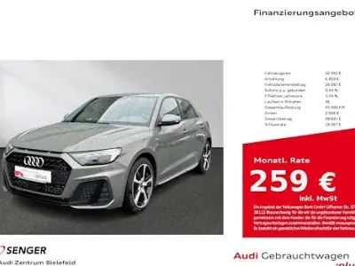 Brugt Audi A1 Sportback S-Line 207 HK (152 kW) 2025 Grå Hatchback