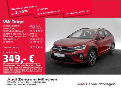 Gebraucht VW Taigo R-line 150 PS (110 kW) 2023 Kings red metallic SUV