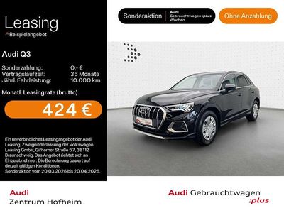 Gebraucht Audi Q3 Advanced 150 PS (110 kW) 2025 Mythosschwarz metallic SUV