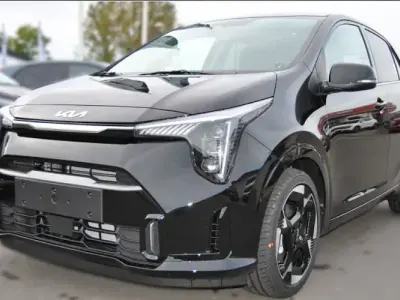 Gebraucht Kia Picanto Launch Edition 79 PS (58 kW) 2025 Auroraschwarz metallic Kleinwagen