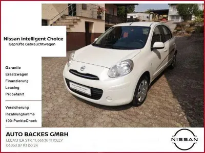 Gebraucht Nissan Micra Acenta 98 PS (72 kW) 2013 White pearl (m) Kleinwagen