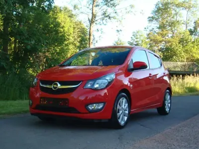 Gebraucht Opel Karl Active 75 PS (55 kW) 2017 Rot Kleinwagen