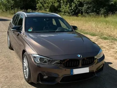 Gebraucht BMW 320 Luxury Line 184 PS (135 kW) 2014 Braun Kombi