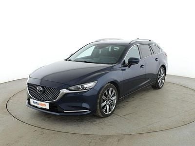 Gebraucht Mazda 6 Sports-Line 194 PS (142 kW) 2019 Blau Kombi