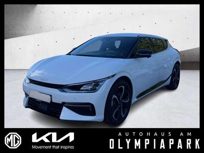 Gebraucht Kia EV6 GT-Line 167 kW (228 PS) 2023 Snow white pearl metallic SUV
