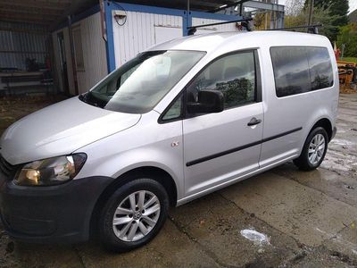 Gebraucht VW Caddy 102 PS (75 kW) 2013 Silber Van / Kleinbus