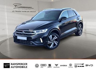 Gebraucht VW T-Roc R-line 150 PS (110 kW) 2024 Schwarz (deep black perleffekt) SUV