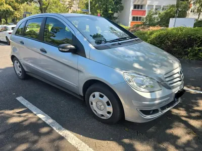 Gebraucht Mercedes B170 116 PS (85 kW) 2007 Silber Van / Kleinbus