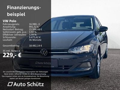 Begagnad VW Polo Comfortline 95 HK (69 kW) 2021 Grå Halvkombi