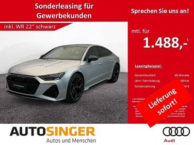 Silber Gebraucht 2022 Audi RS7 Kleinwagen | 142.980 €