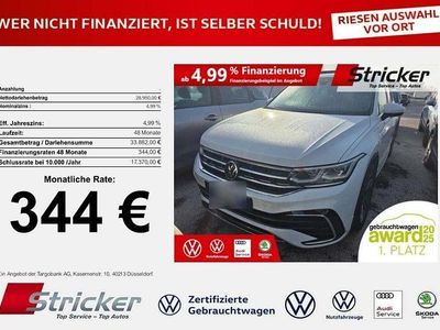 Gebraucht VW Tiguan R-line 245 PS (180 kW) 2022 Pure white SUV