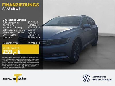 Gebraucht VW Passat Highline 190 PS (139 kW) 2018 Silber Kombi