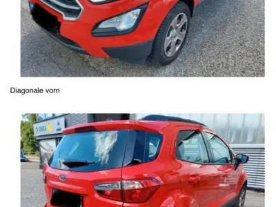 Gebraucht Ford Ecosport Cool & Connect 125 PS (91 kW) 2018 Rot SUV