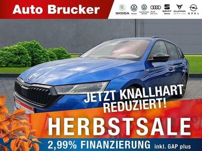 Gebraucht Skoda Octavia SportLine 150 PS (110 kW) 2022 Blau Kombi
