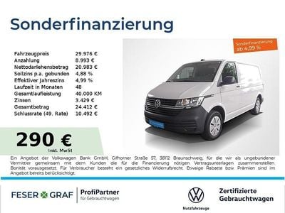 Weiss Gebraucht 2024 VW T6.1 Van | 29.976 € (Guter Preis)