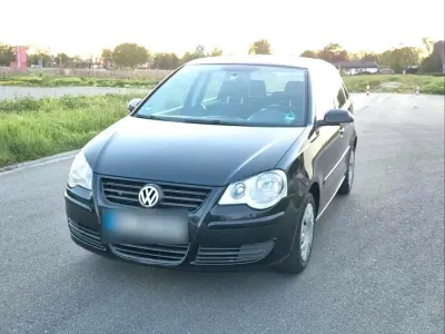 Gebraucht VW Polo 69 PS (50 kW) 2007 Schwarz Kleinwagen