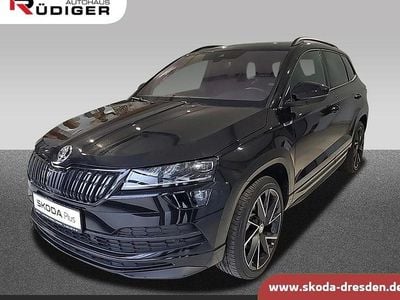 Gebraucht Skoda Karoq SportLine 190 PS (139 kW) 2022 Schwarz SUV