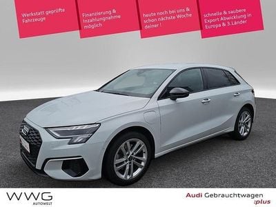 Gebraucht Audi A3 Sportback e-tron Sport 204 PS (150 kW) 2022 Gletscherweiß metallic Kleinwagen