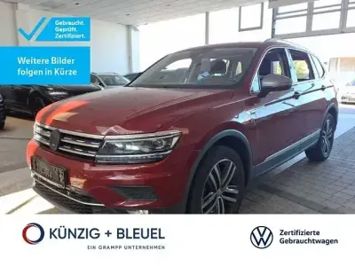 Gebraucht VW Tiguan Allspace Highline 239 PS (175 kW) 2019 Rot SUV