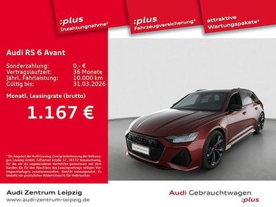 Gebraucht Audi RS6 Ambiente 600 PS (441 kW) 2025 Grenadinerot metallic Kombi
