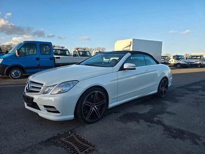 Gebraucht Mercedes E550 AMG line 408 PS (300 kW) 2012 Weiß Cabrio