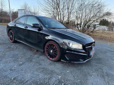 Usata Mercedes CLA220 AMG 170 CV (125 kW) 2014 Nero Berlina