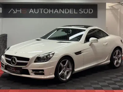 Gebraucht Mercedes SLC250 204 PS (150 kW) 2015 Weiß Cabrio