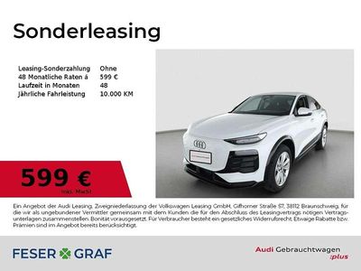 Gebraucht Audi Q6 e-tron Sport 185 kW (252 PS) 2025 Gletscherweiß SUV