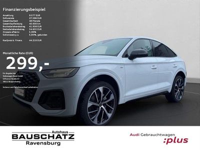 Weiss Gebraucht 2022 Audi Q5 Sportback S-Line SUV | 44.210 € (Fairer Preis)
