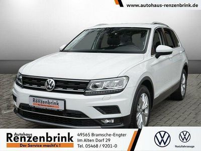 Gebraucht VW Tiguan Highline 150 PS (110 kW) 2018 Weiß (pure white) SUV
