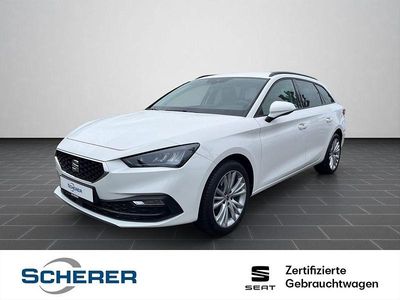Gebraucht Seat Leon Style 150 PS (110 kW) 2024 Weiß Limousine