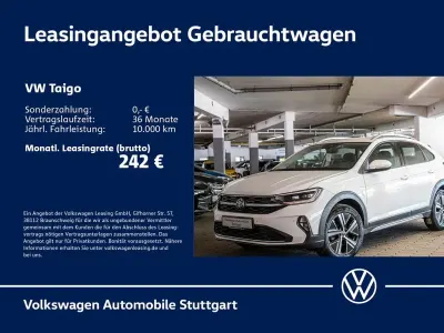 Gebraucht VW Taigo Style 110 PS (80 kW) 2023 Weiß SUV